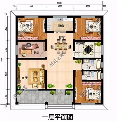 平房設計圖|簡單的農村平房設計圖，可比肩城市樓房，簡單、舒適又省錢